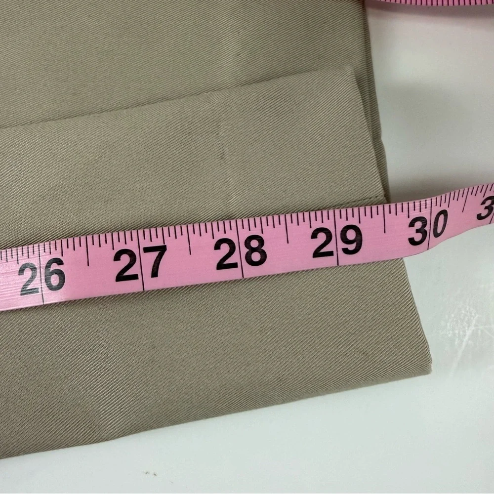 LL Bean Wrinkle Free Dress Chino Pants 38 x 29.5 Beige Khaki 262555 NWT